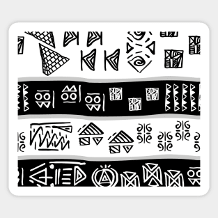 Egyptian and african mud cloth Sticker